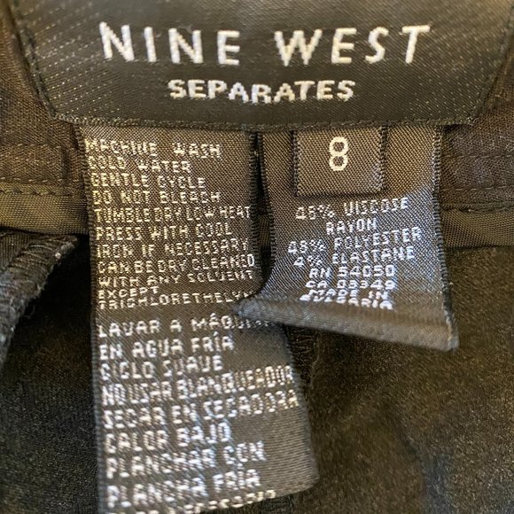 women's dress pants NINE WEST Separates size 8 women's dress pants - Picture 2 of 8